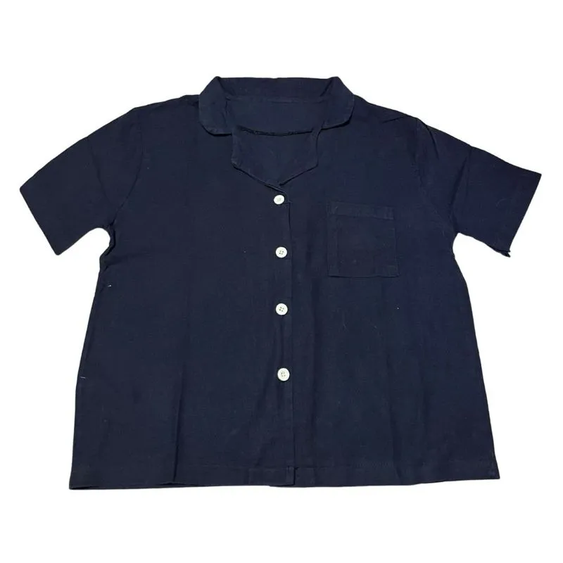 Casual T-shirt Wanita navy photo 1