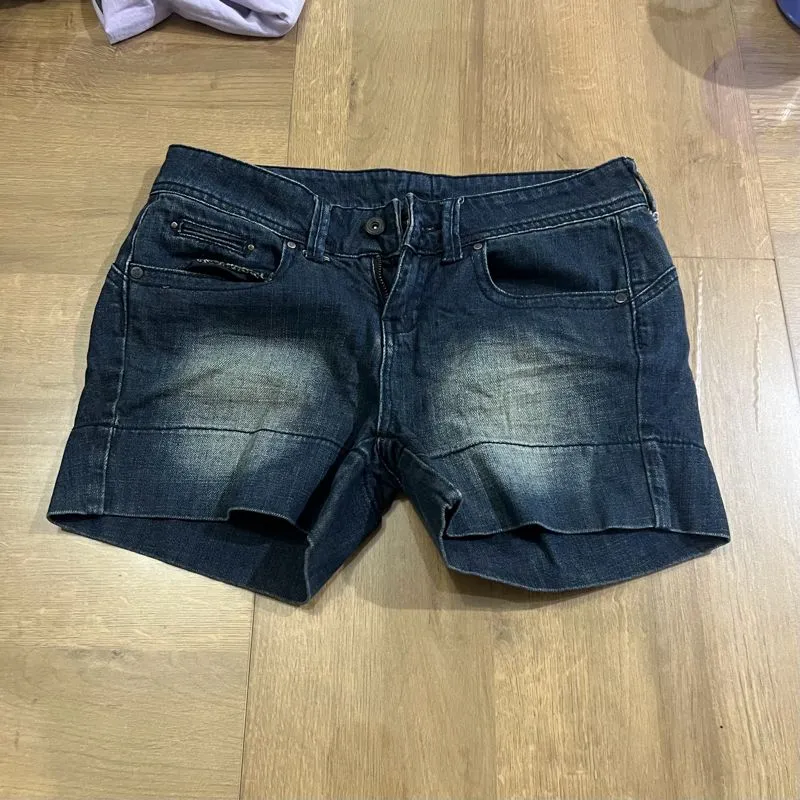 Mango Biker Casual Short Wanita navy photo 1