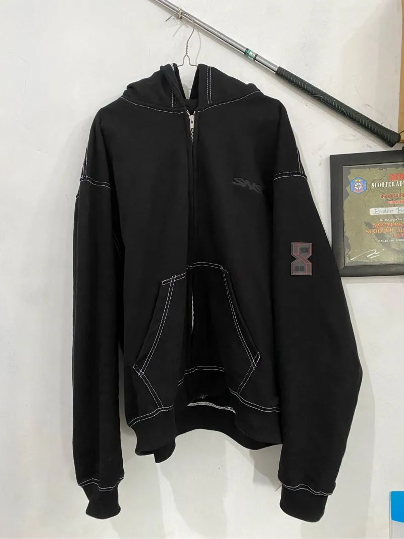 Streetwear Hoody Pria black photo 1