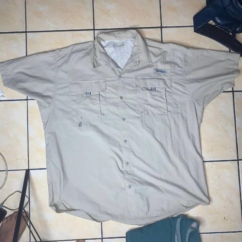 Columbia Sportswear Casual Casual shirt Pria cream photo 1