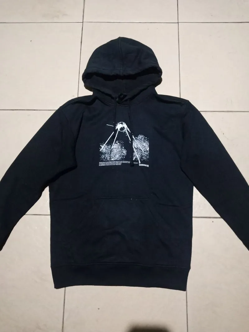 ROUGH & ROAD Futurist Casual Windbreaker Pria white black photo 1
