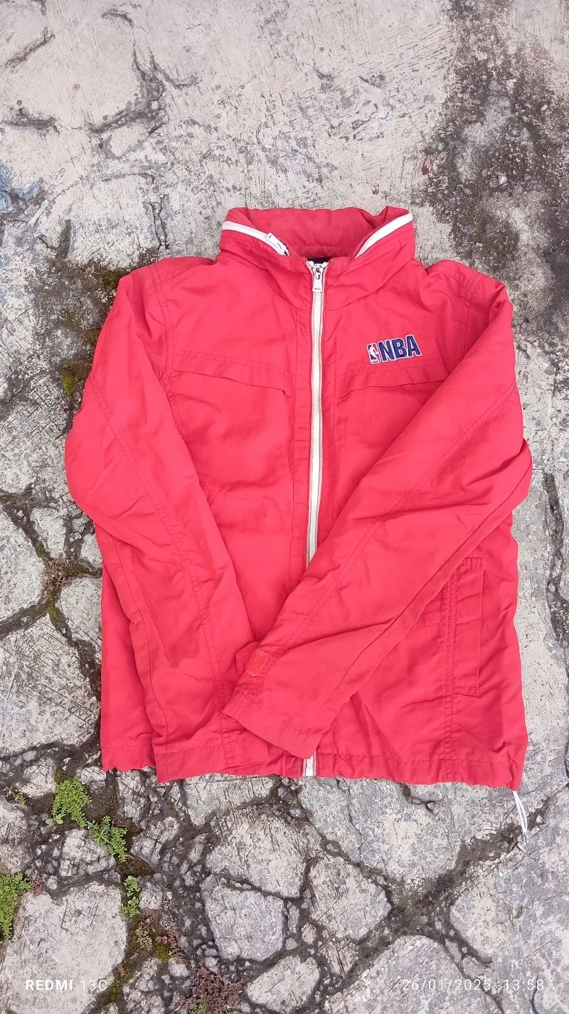 Casual Windbreaker Pria red photo 1