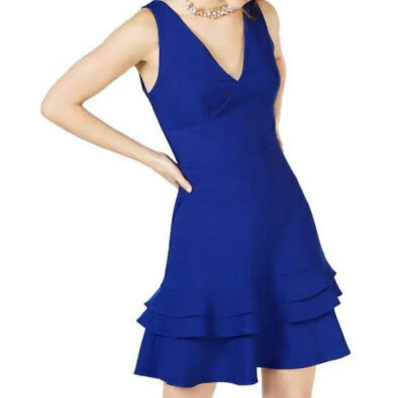 Casual Casual dress Wanita blue photo 1