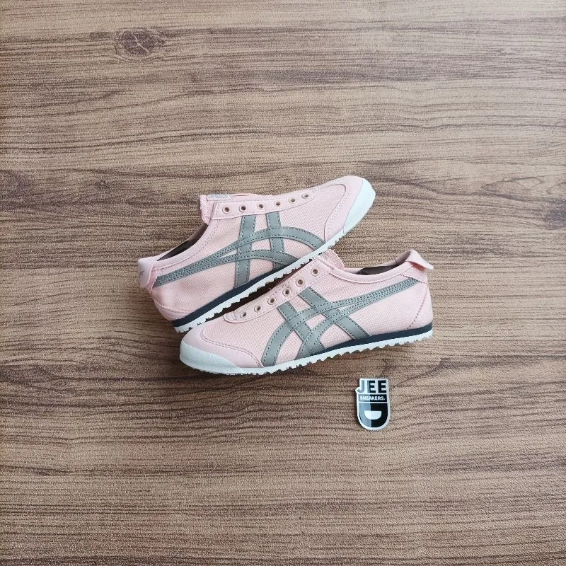 Onitsuka Tiger Casual Sneakers Wanita pink gray photo 1