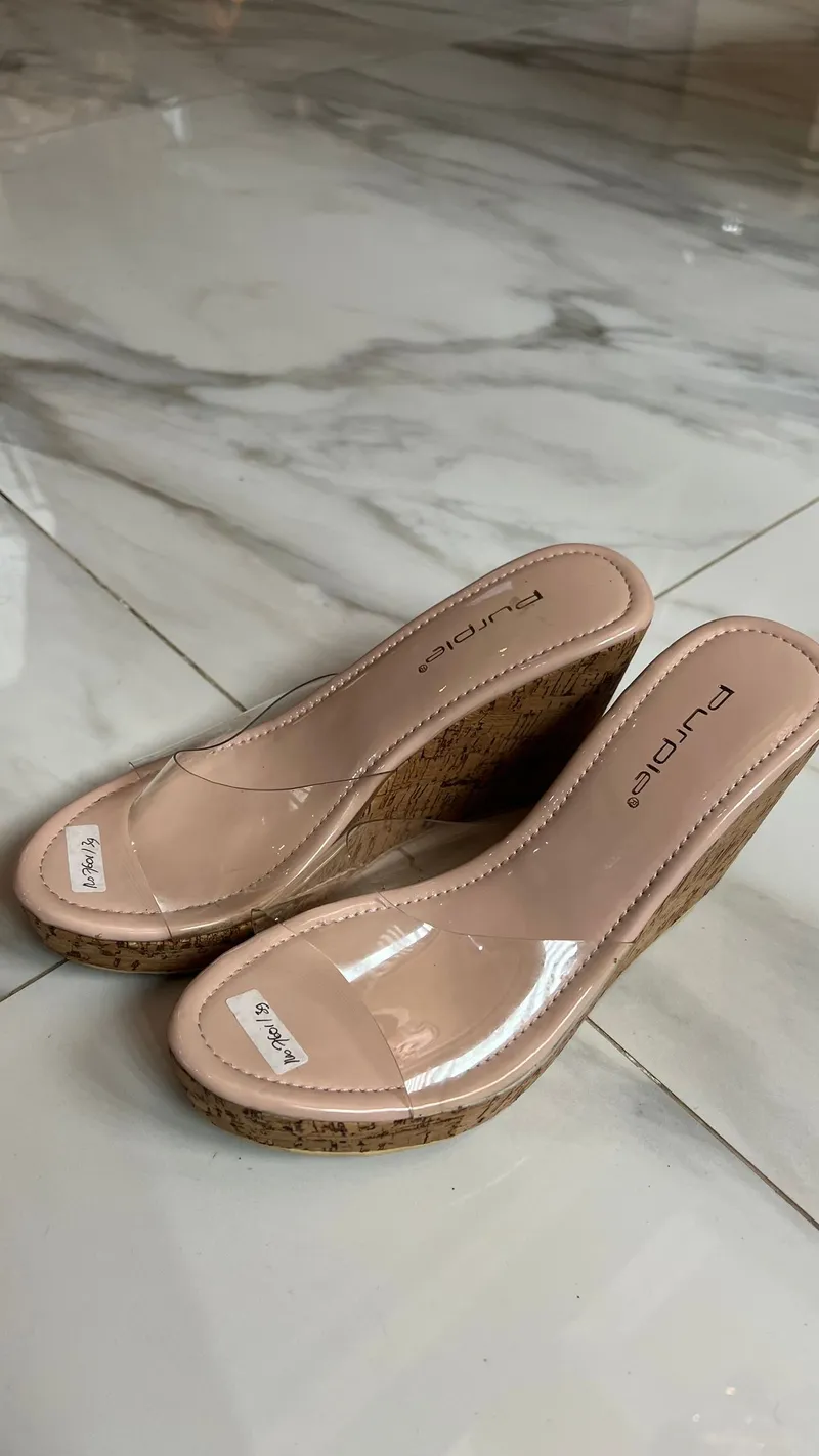 Streetwear Wedge Wanita pink photo 1