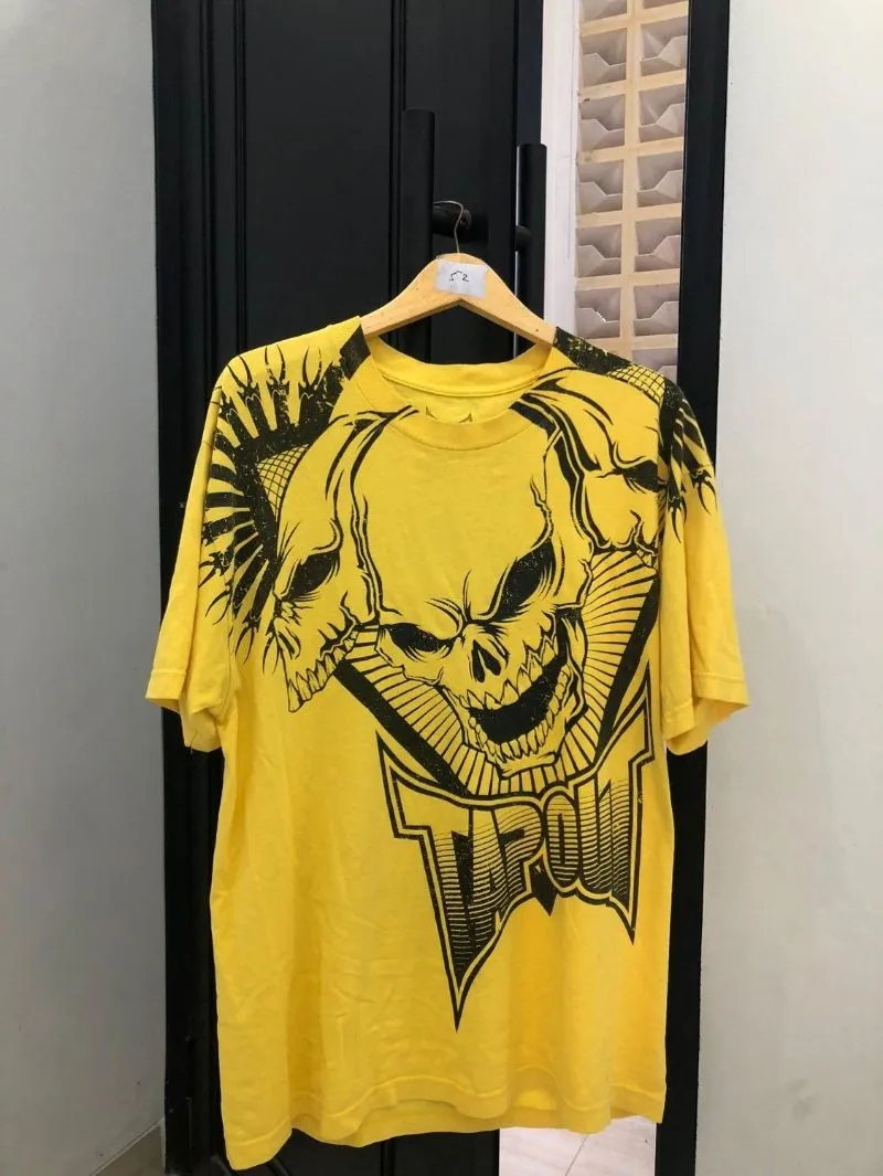 TapOut Vintage Y2K T-shirt Pria yellow photo 1