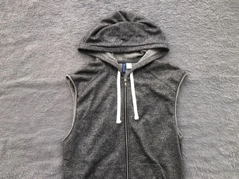 H&M Sportswear Casual Vest Pria gray photo 1