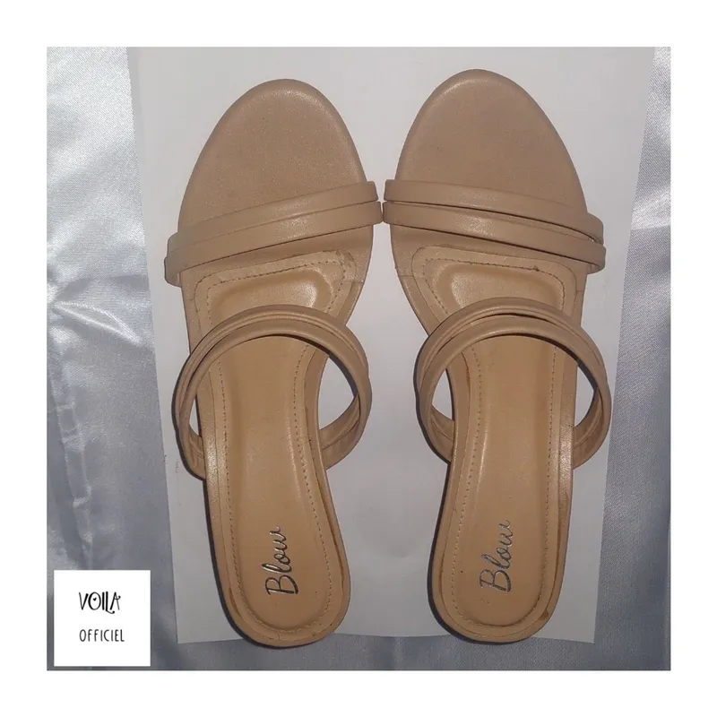 Casual Heels Wanita tan brown photo 1