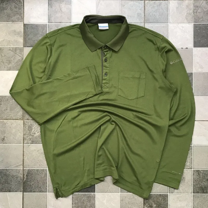 Columbia Casual Polo shirt Pria green photo 1