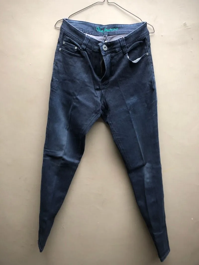 Casual Jeans Pria black gray photo 1