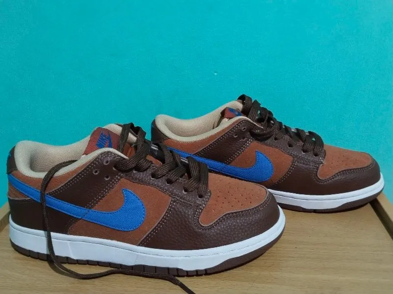 Nike Streetwear Casual Sneakers Wanita brown orange photo 1