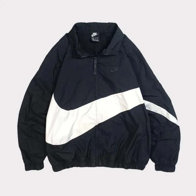 Nike Streetwear Sportswear Windbreaker Pria white black photo 1
