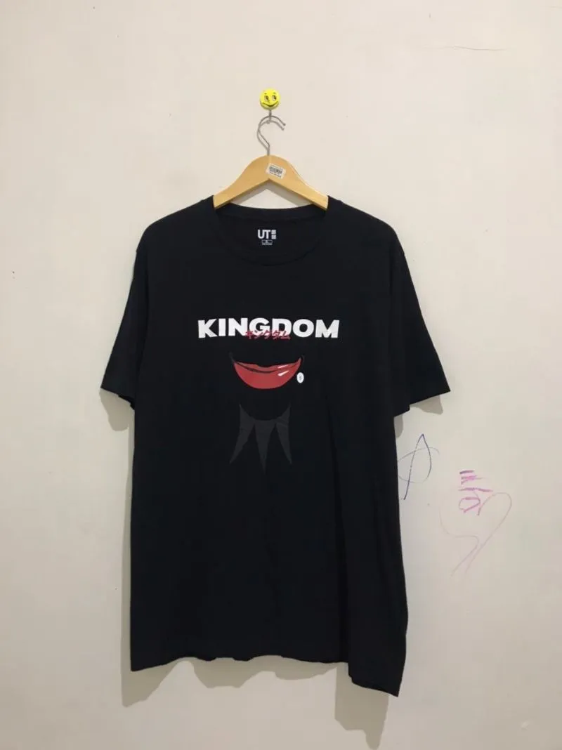 Uniqlo Casual T-shirt Pria black photo 1