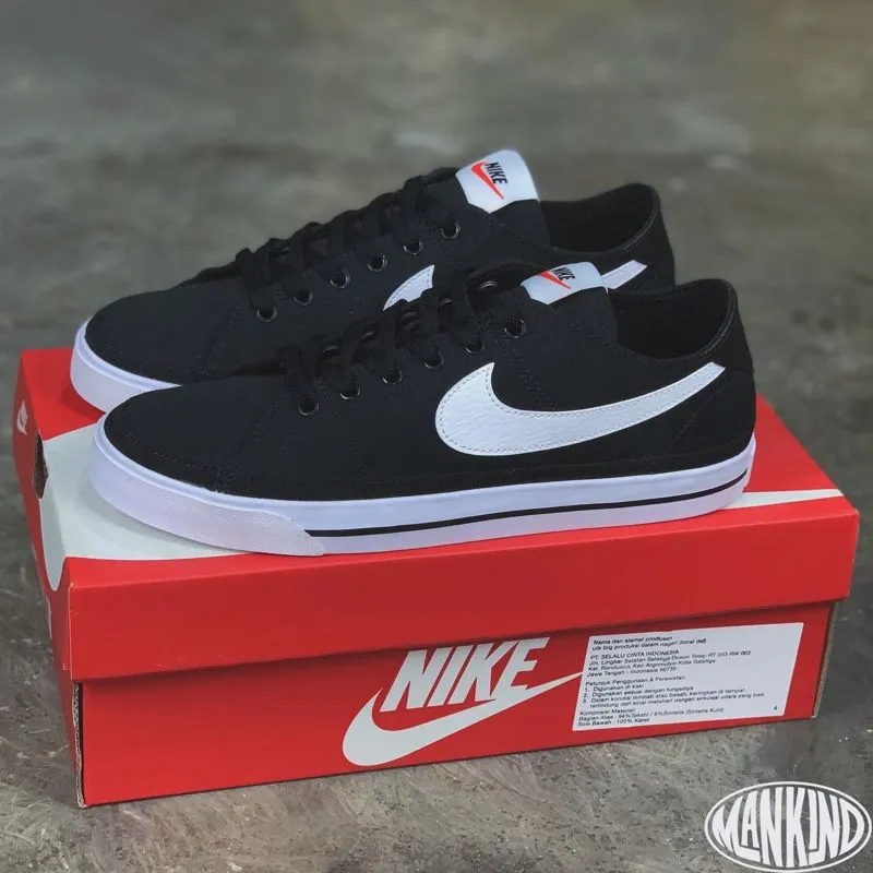 Nike Streetwear Skater Sneakers Pria black photo 1