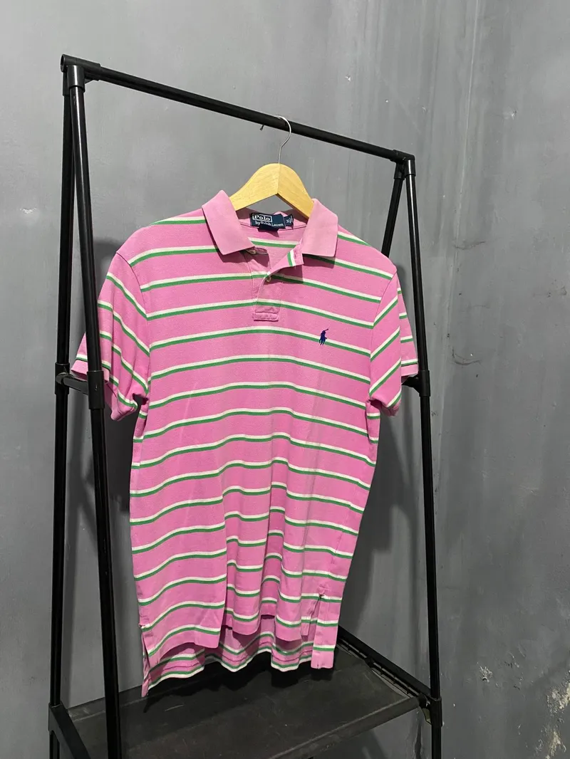 Polo Ralph Lauren Casual Pakaian adat Polo shirt Pria pink photo 1
