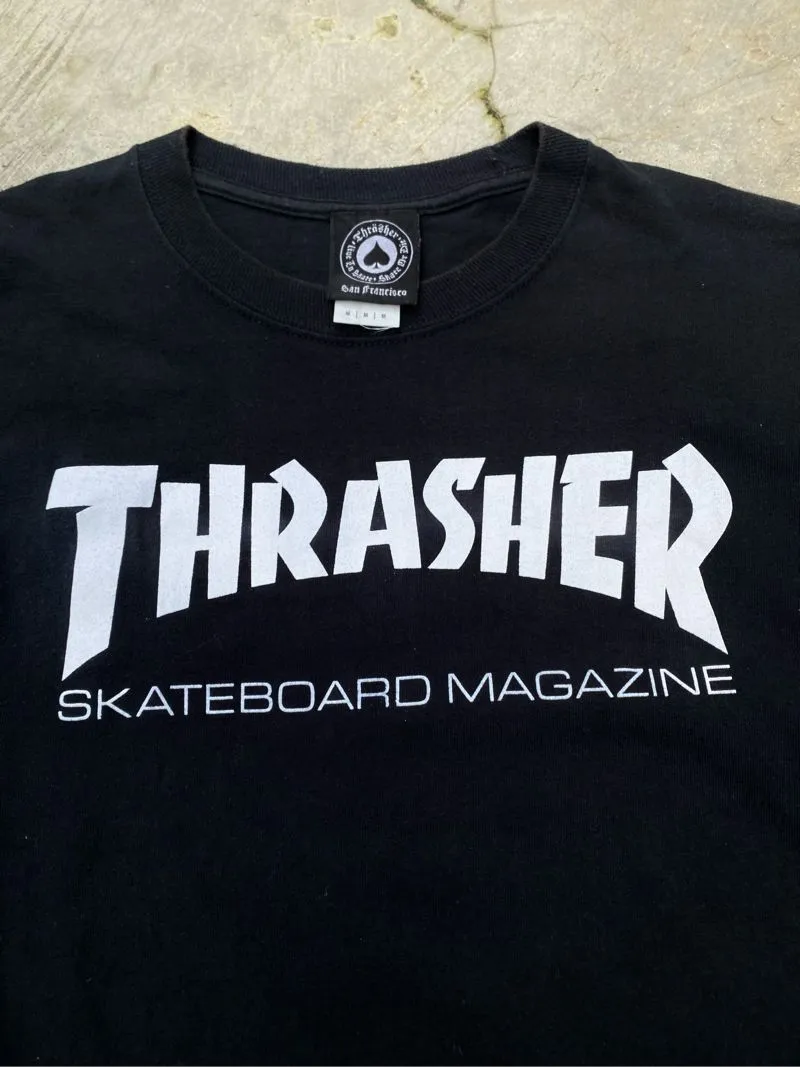 Thrasher Streetwear Skater Sweatshirt Pria black photo 1