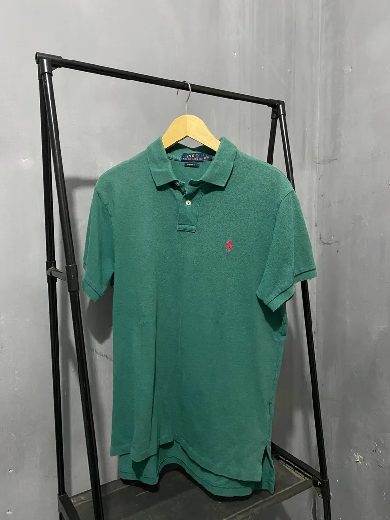 Polo Ralph Lauren Luxury Casual Polo shirt Pria green photo 1