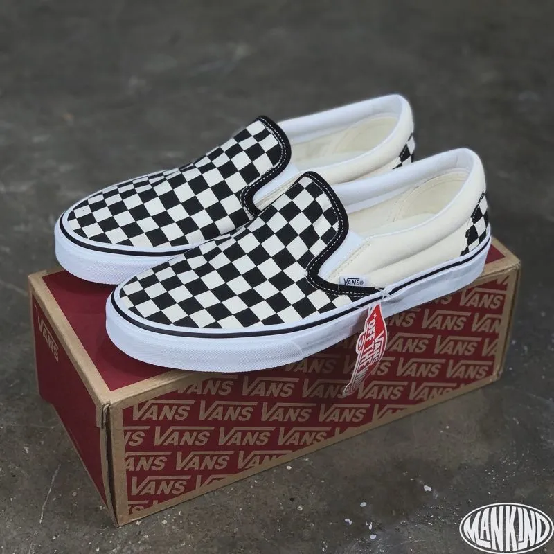VANS Minimalist Casual Sneakers Pria white black photo 1