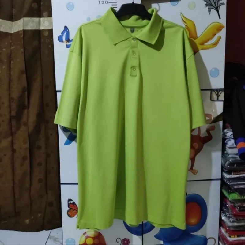 Nike Sportswear Polo shirt Pria green photo 1