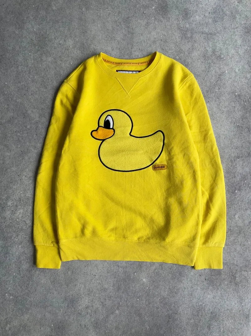Pancoat Casual Sweatshirt Pria yellow photo 1