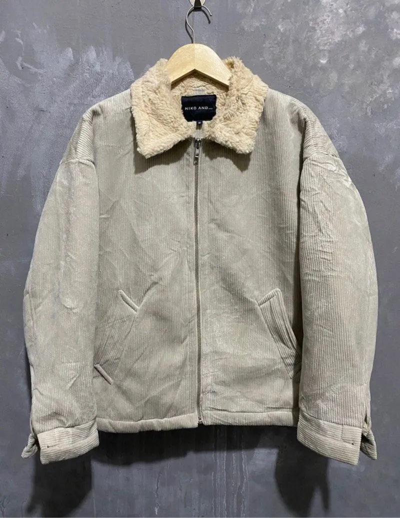 niko and ... Vintage Harrington jacket Pria white photo 1