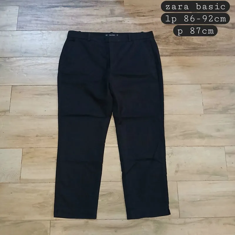 ZARA Casual Casual trouser Wanita black photo 1