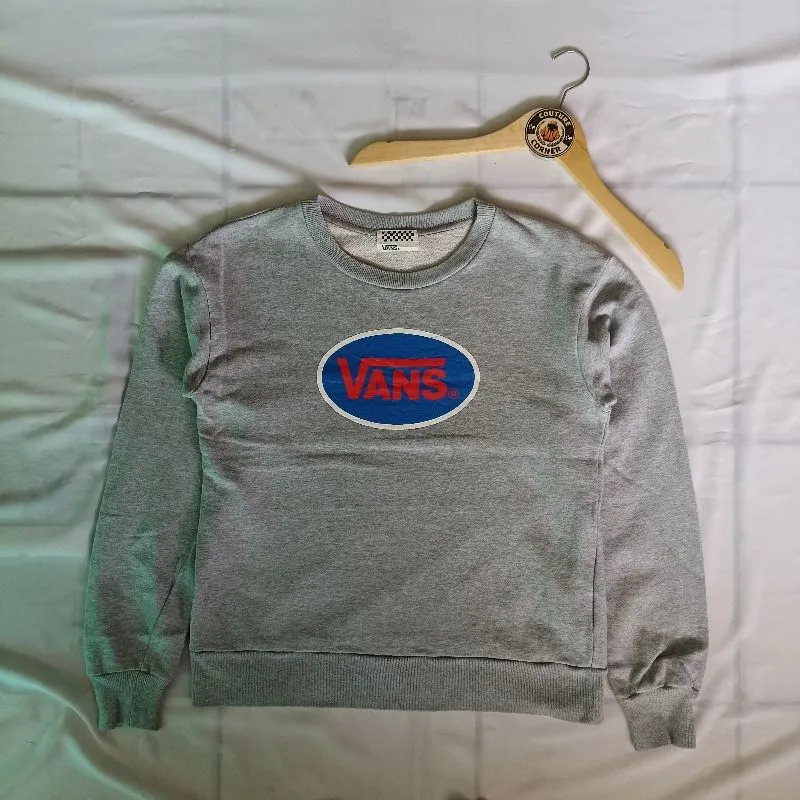 VANS Casual Sweater Pria gray photo 1