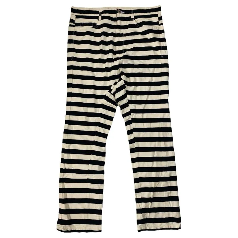 Vintage Streetwear Casual pants Pria white black photo 1
