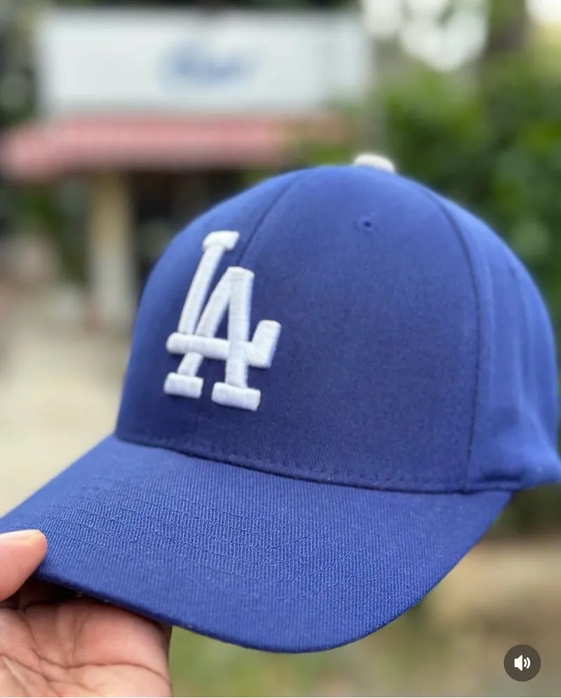 MLB Streetwear Sportswear Hat Pria blue photo 1