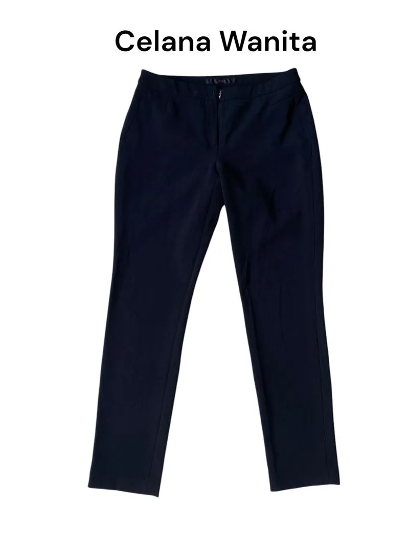 Casual Casual trouser Wanita black photo 1