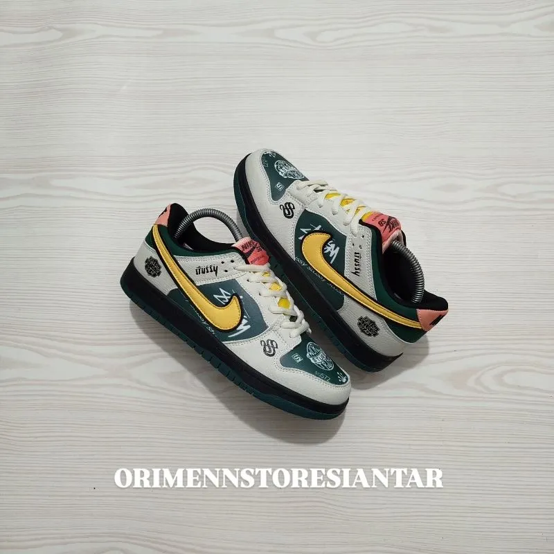 Nike Casual Sneakers Pria multicolor green photo 1