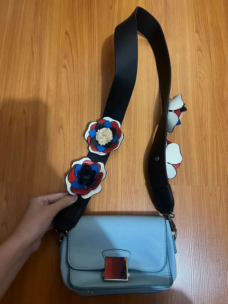 ZARA Coquette Bags & purse Wanita blue photo 1