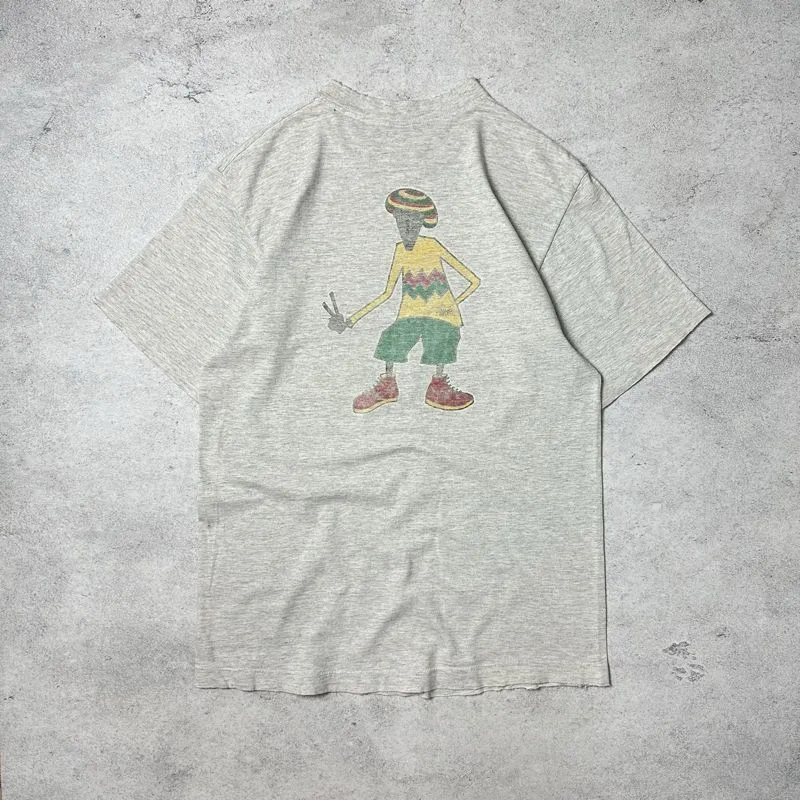 Stussy Streetwear T-shirt Pria gray photo 1