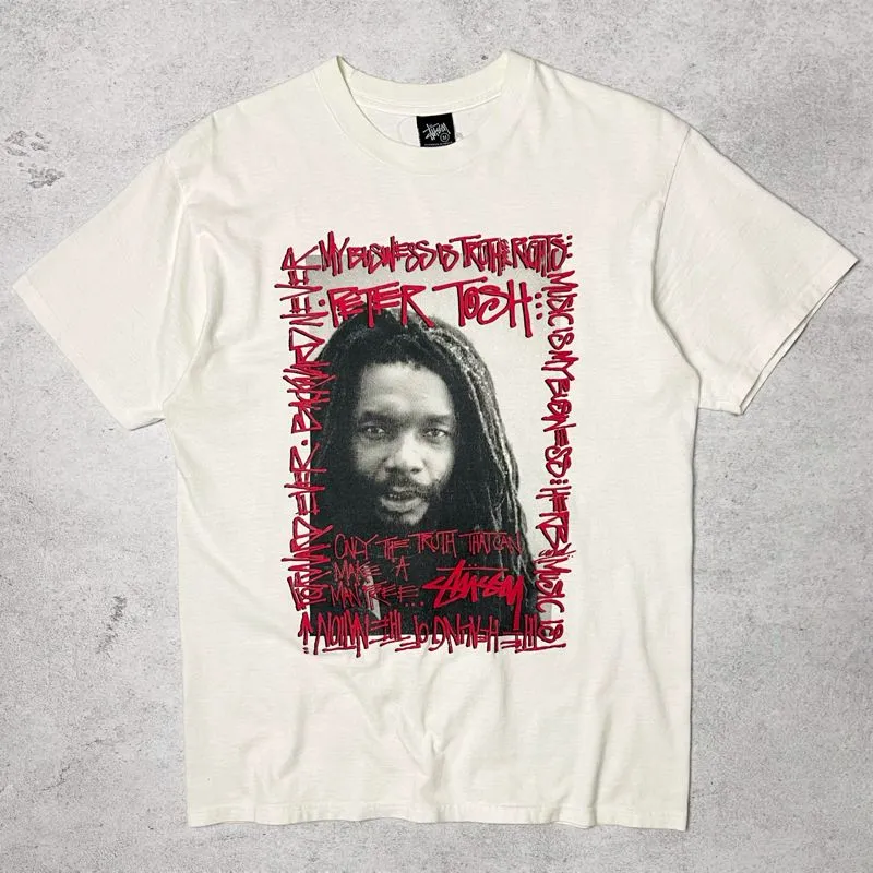 Stussy Streetwear T-shirt Pria white photo 1