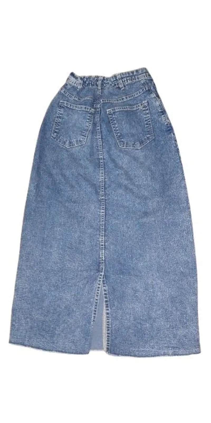 Grunge Emo Skirt Wanita blue photo 1