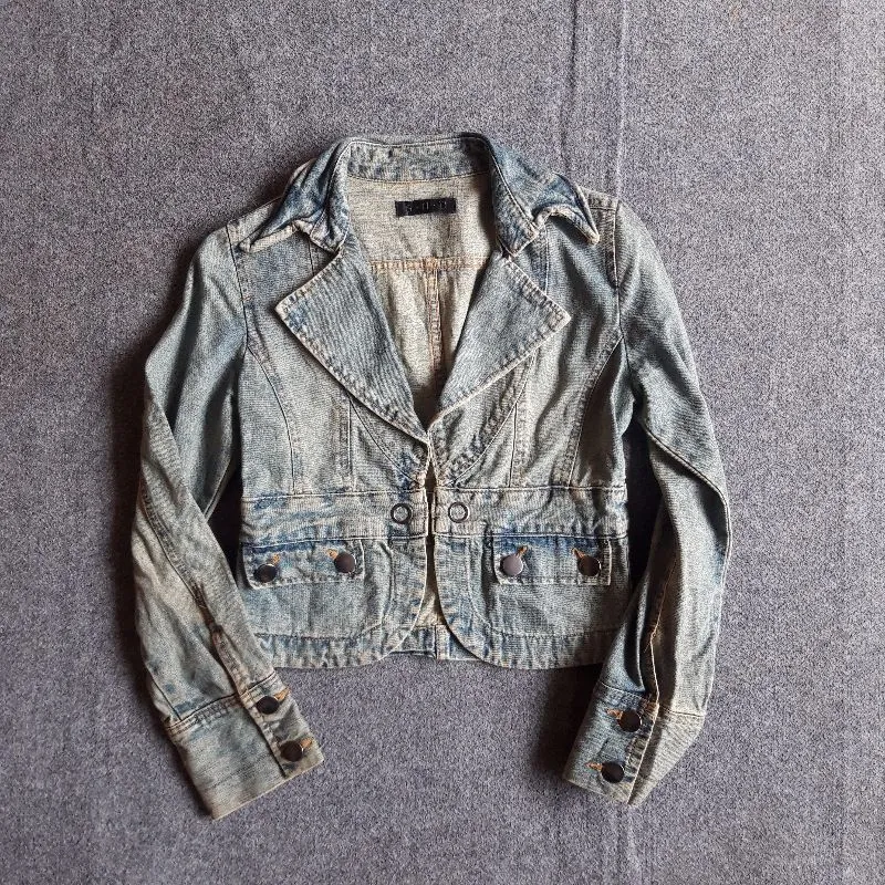 Japanese brand Y2K Lolita Blazer Wanita navy photo 1