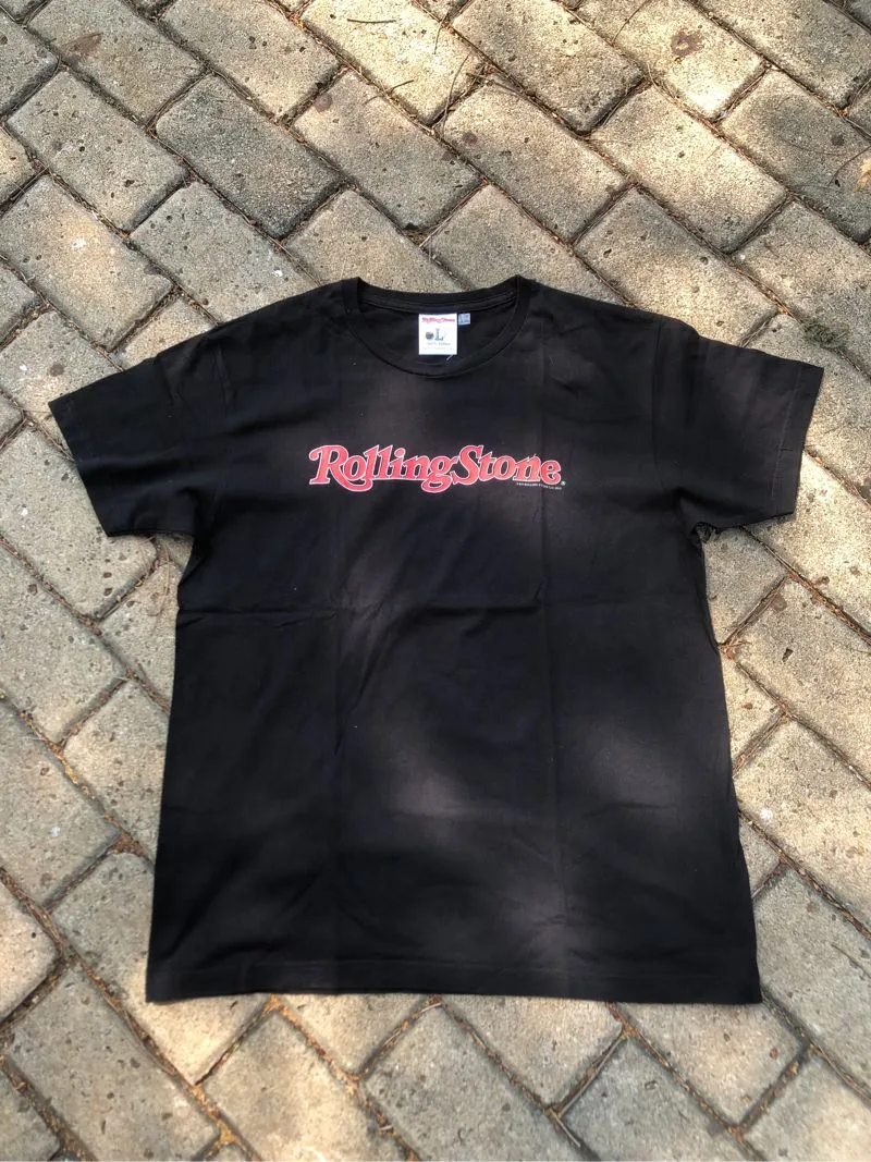 Rolling Stones Vintage Streetwear T-shirt Pria black photo 1