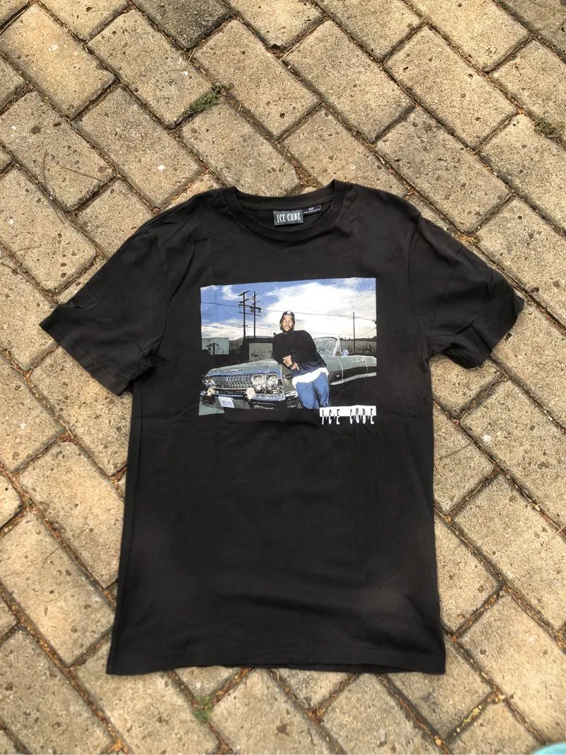 Cotton On Streetwear Casual T-shirt Pria black photo 1