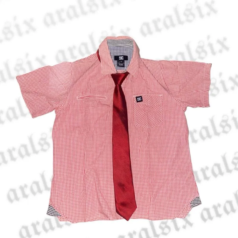DC Shoes Streetwear Casual Casual shirt Pria pink photo 1
