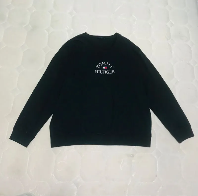 Tommy Hilfiger Vintage Streetwear Sweater Pria black photo 1
