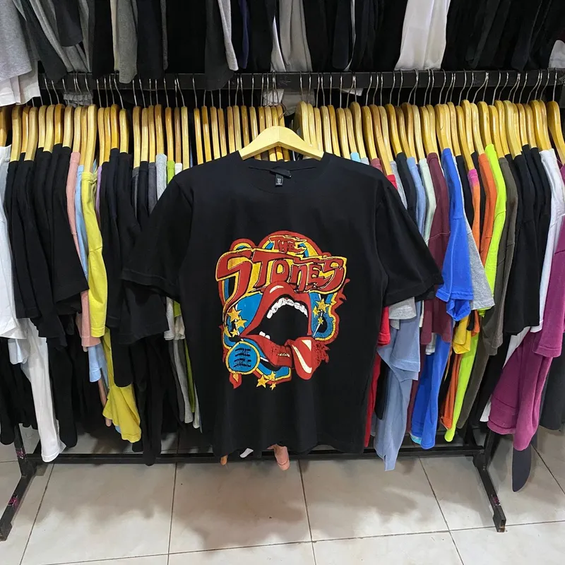 Rolling Stones Vintage T-shirt Pria black photo 1
