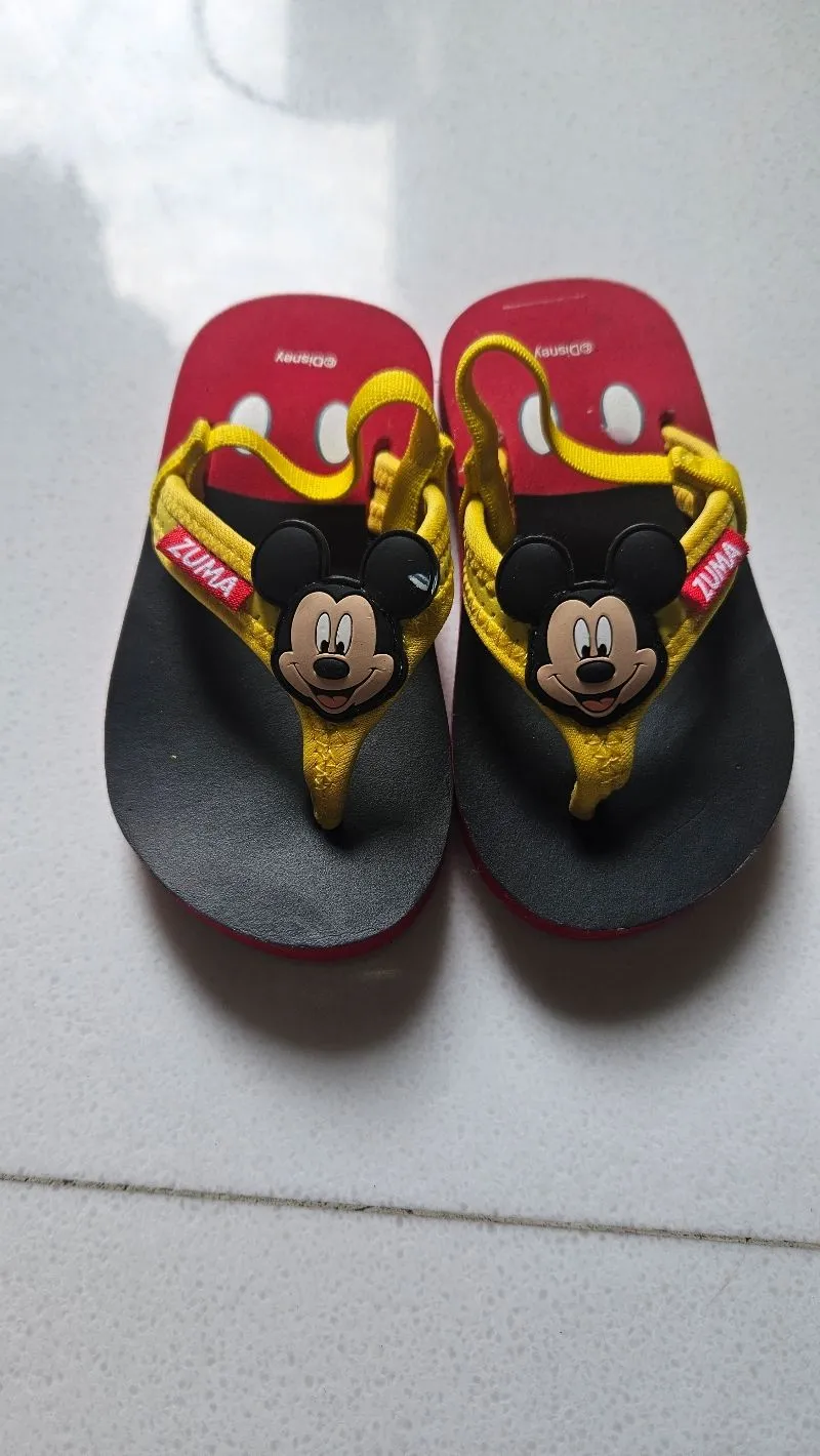 Casual Sandals & slide Kids red black photo 1