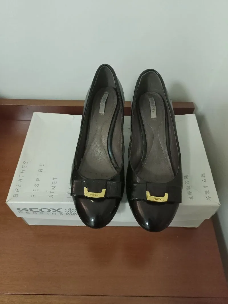 Geox Luxury Casual Heels Wanita black photo 1