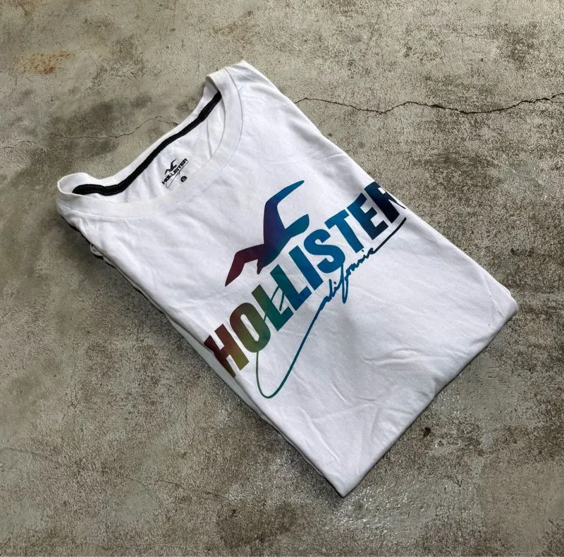 Casual T-shirt Pria white photo 1