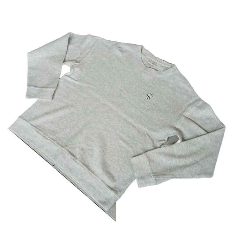 Polham Minimalist Casual Sweatshirt Pria gray photo 1