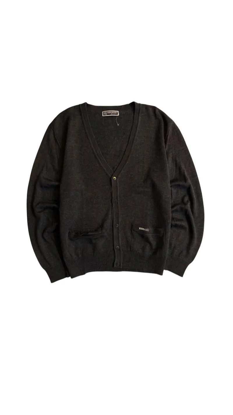 Vintage Cardigan Pria gray photo 1