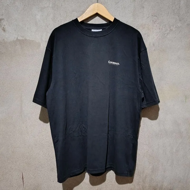 Covernat Streetwear T-shirt Pria black photo 1