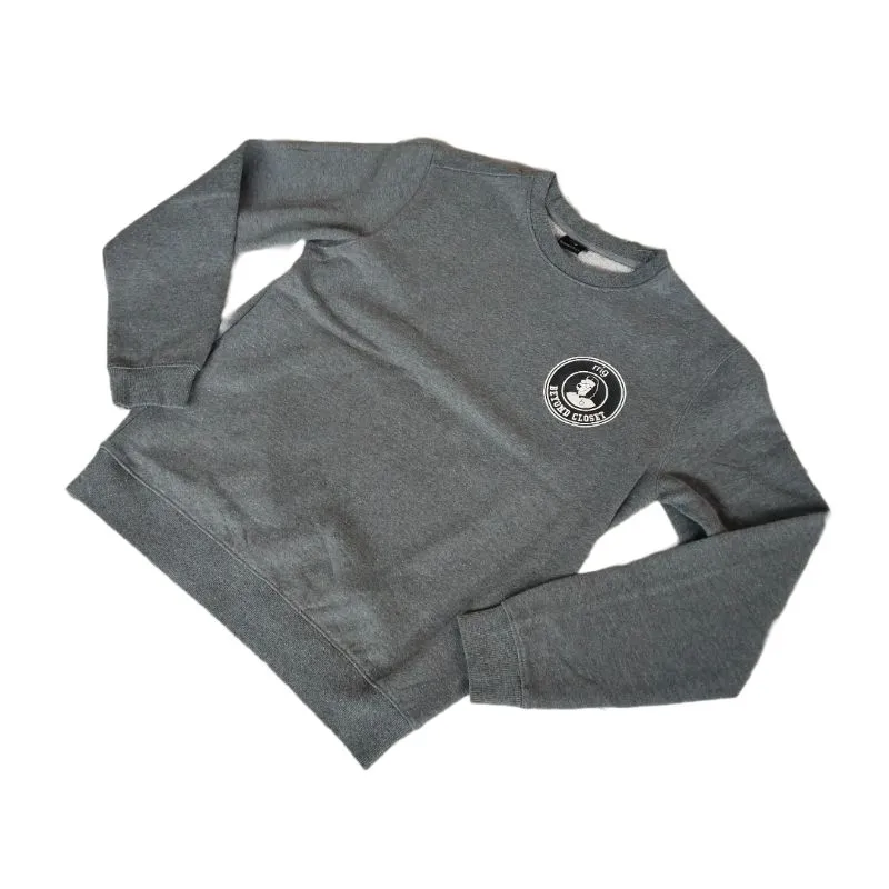 Streetwear Casual Sweatshirt Pria gray photo 1