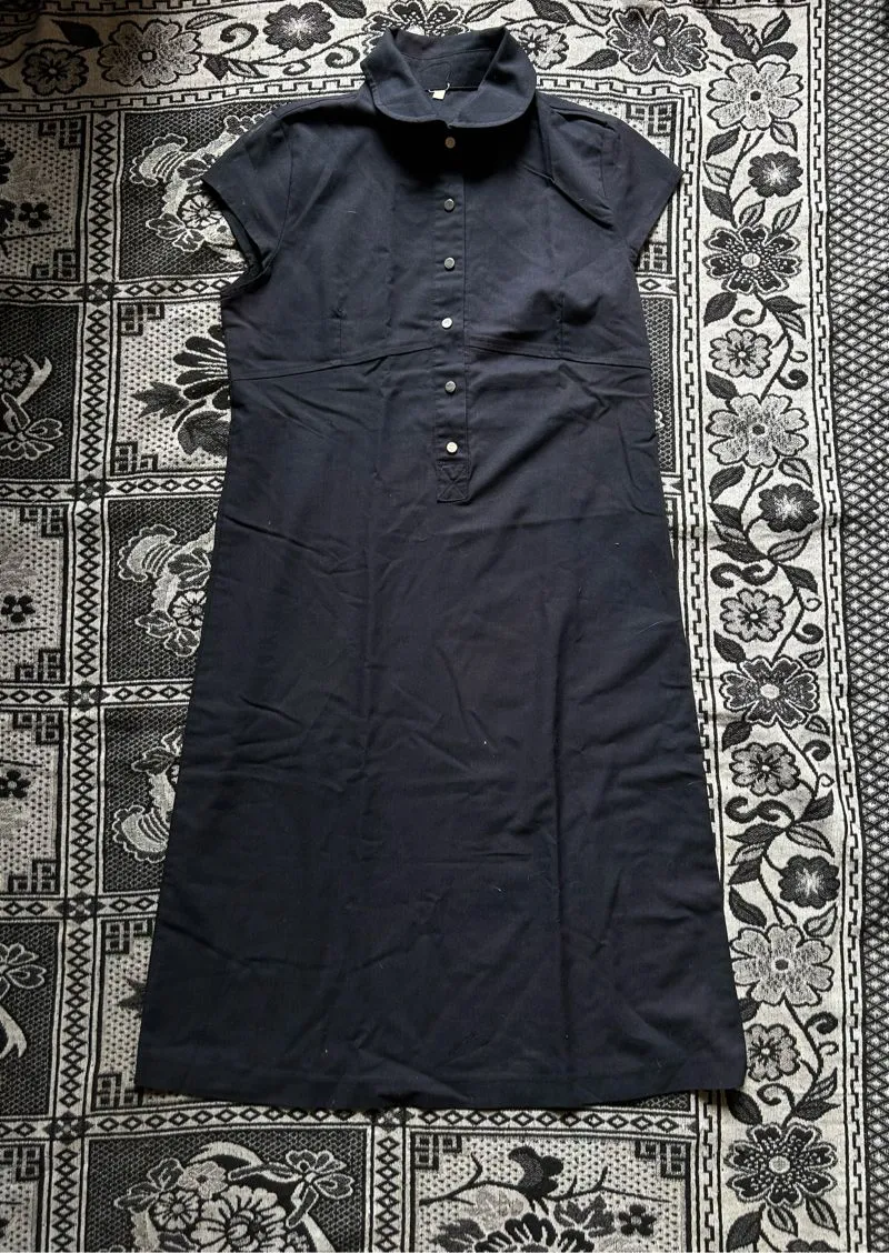 Casual Midi dress Wanita black photo 1