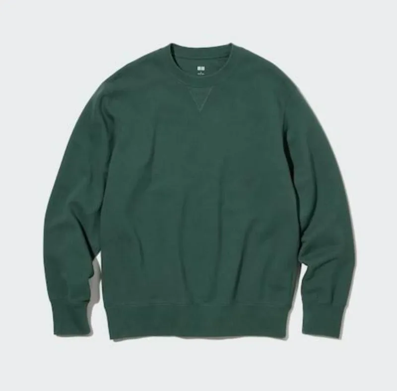 Uniqlo Casual Sweater Pria green photo 1